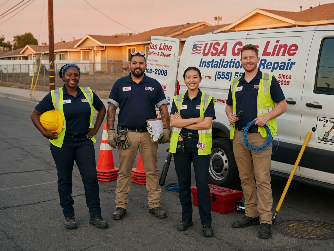 Gas Line Installation company in Kewanee, IL
